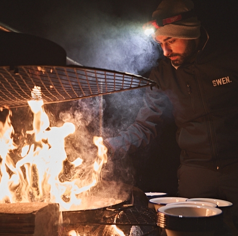 Soirée Raclette au feu de bois