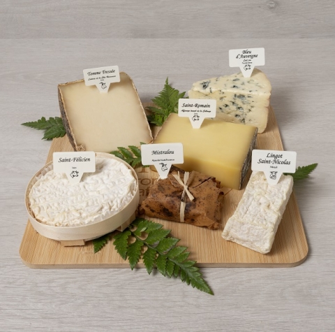 Nos plateaux de fromages