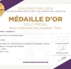 Deux médailles d'or au Concours International de Lyon