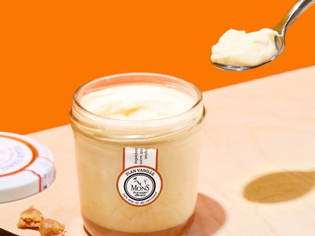 Nos desserts, on en fait tout un flan!