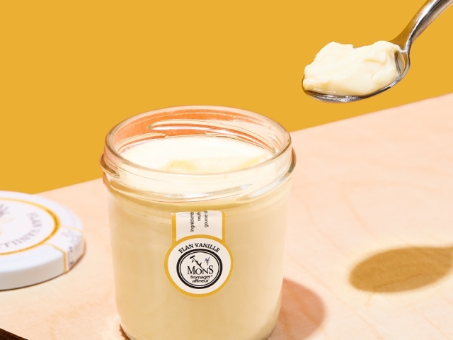 Nos desserts, on en fait tout un flan!